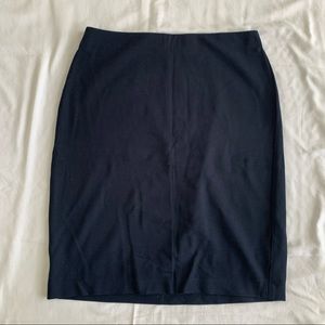 💖 Philosophy Navy Blue Soft Pencil Skirt